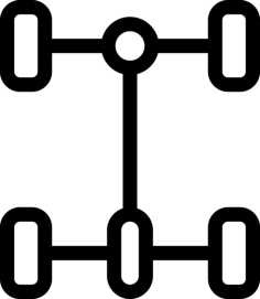 Car Chassis Silhouette Svg Vector, Free Vectors File